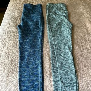 2 pair! Gap maternity full panel athletic leggings